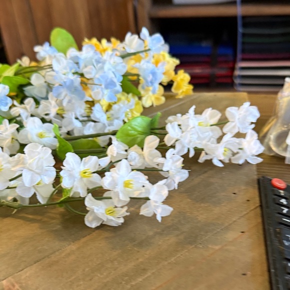 J. Jill Faux Pearl & Crystal Drop Earrings Gunmetal Silver NWT - Picture 6 of 7